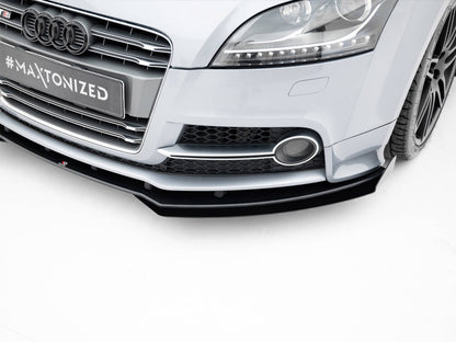 Maxton Design Street Pro Front Splitter + Flaps - Audi TTS 8J