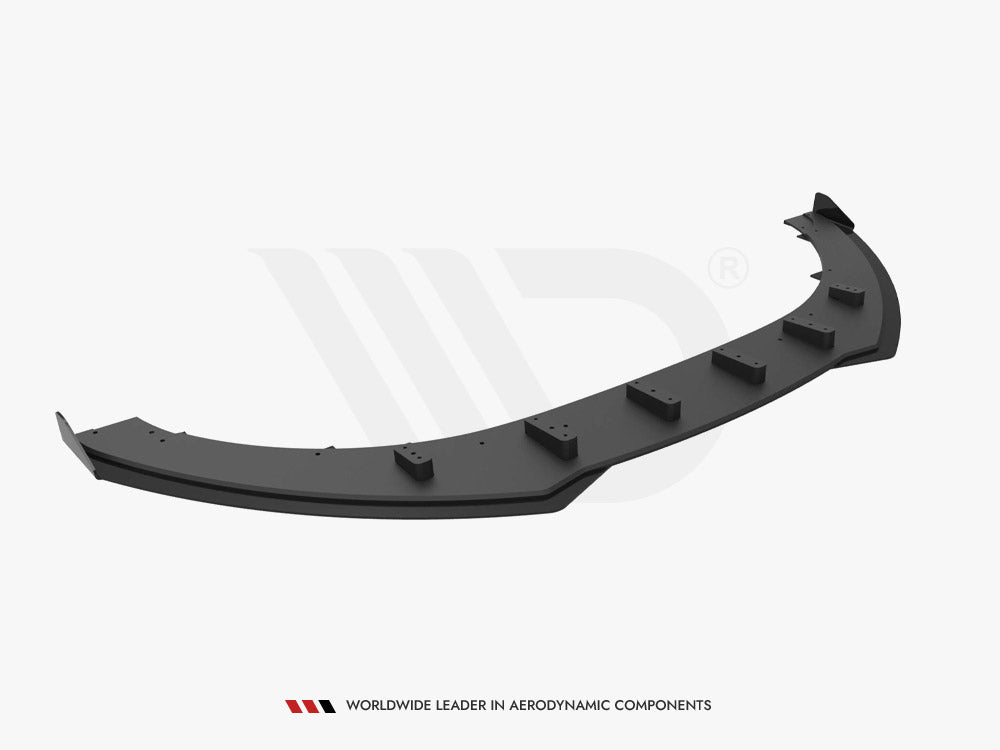 Maxton Design Street Pro Front Splitter + Flaps - Audi TTS 8J