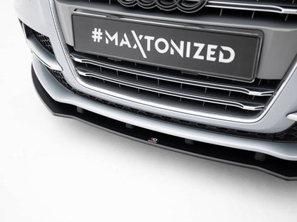 Maxton Design Street Pro Front Splitter - Audi TTS 8J