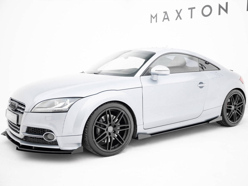 Maxton Design Street Pro Side Skirt Diffusers + Flaps - Audi TTS 8J