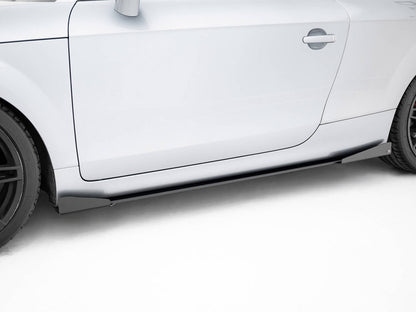 Maxton Design Street Pro Side Skirt Diffusers + Flaps - Audi TTS 8J