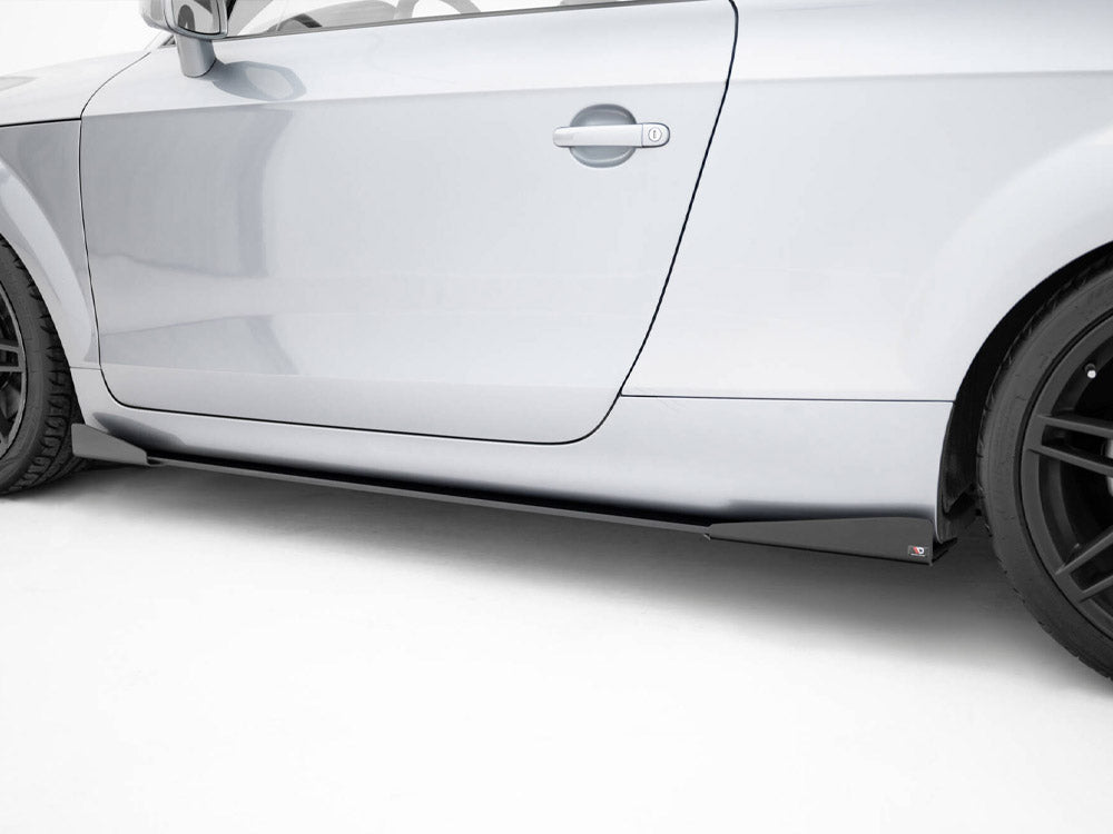 Maxton Design Street Pro Side Skirt Diffusers + Flaps - Audi TTS 8J