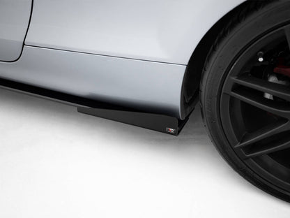 Maxton Design Street Pro Side Skirt Diffusers + Flaps - Audi TTS 8J