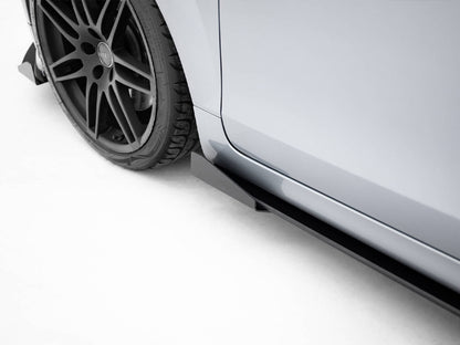 Maxton Design Street Pro Side Skirt Diffusers + Flaps - Audi TTS 8J