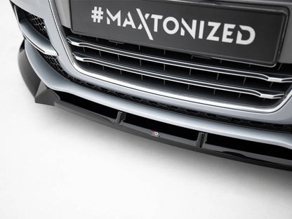 Maxton Design Street Plus Front Splitter V3 - Audi TTS 8J