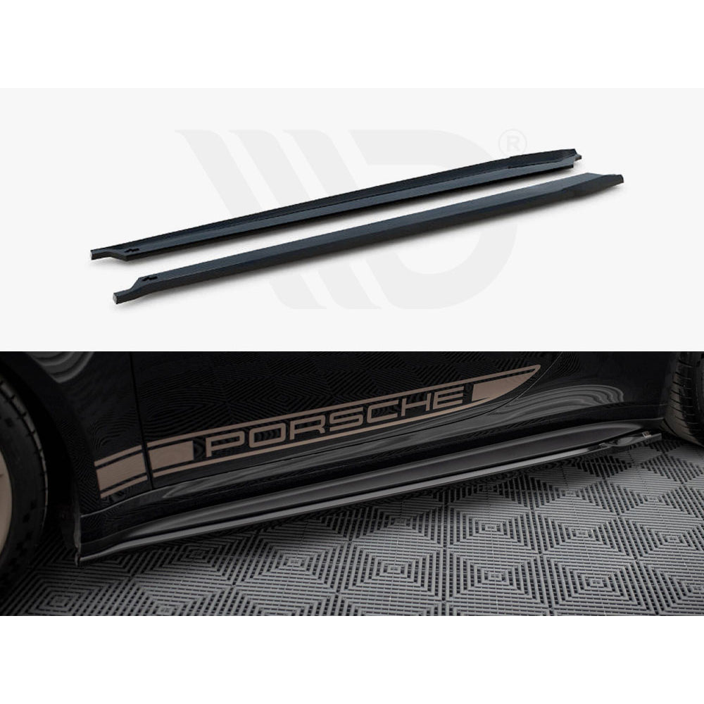 Diffuseurs de jupes latérales Maxton Design Street Plus - Porsche 911 GT3 992.1