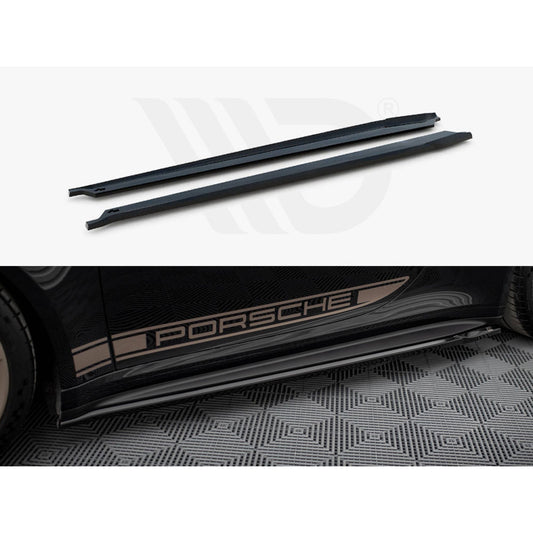 Maxton Design Street Plus Side Skirt Diffusers - Porsche 911 GT3 992.1