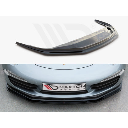 Maxton Design Street Plus Front Splitter V2 - Porsche 911 Carrera S 991.1