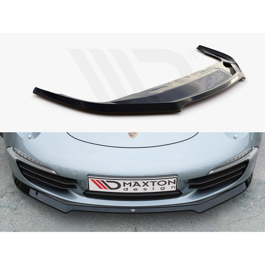 Maxton Design Street Plus Front Splitter V1 - Porsche 911 Carrera S 991.1