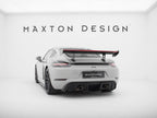 Alerón de fibra de carbono Maxton Design con LED (soportes internos) - Porsche Cayman S/GTS 718