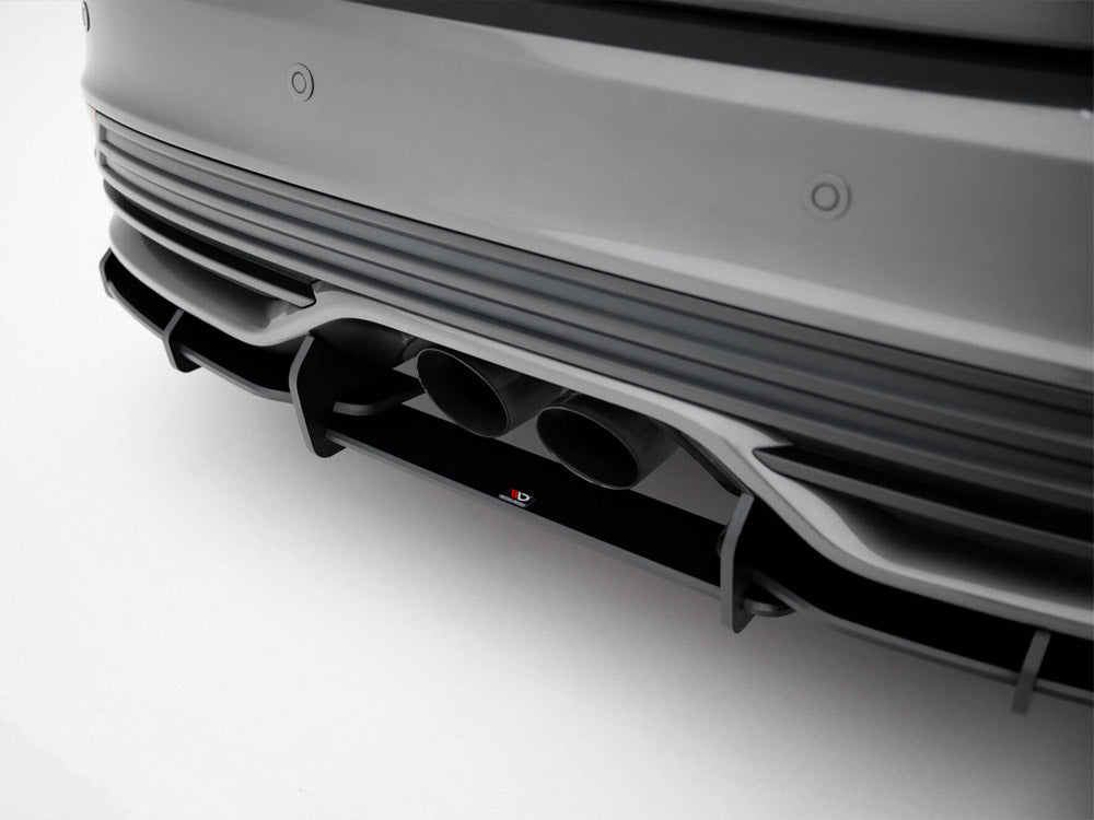 Maxton Design Street Pro Rear Diffuser + Flaps - Ford Focus ST Mk3.5 (ST250)