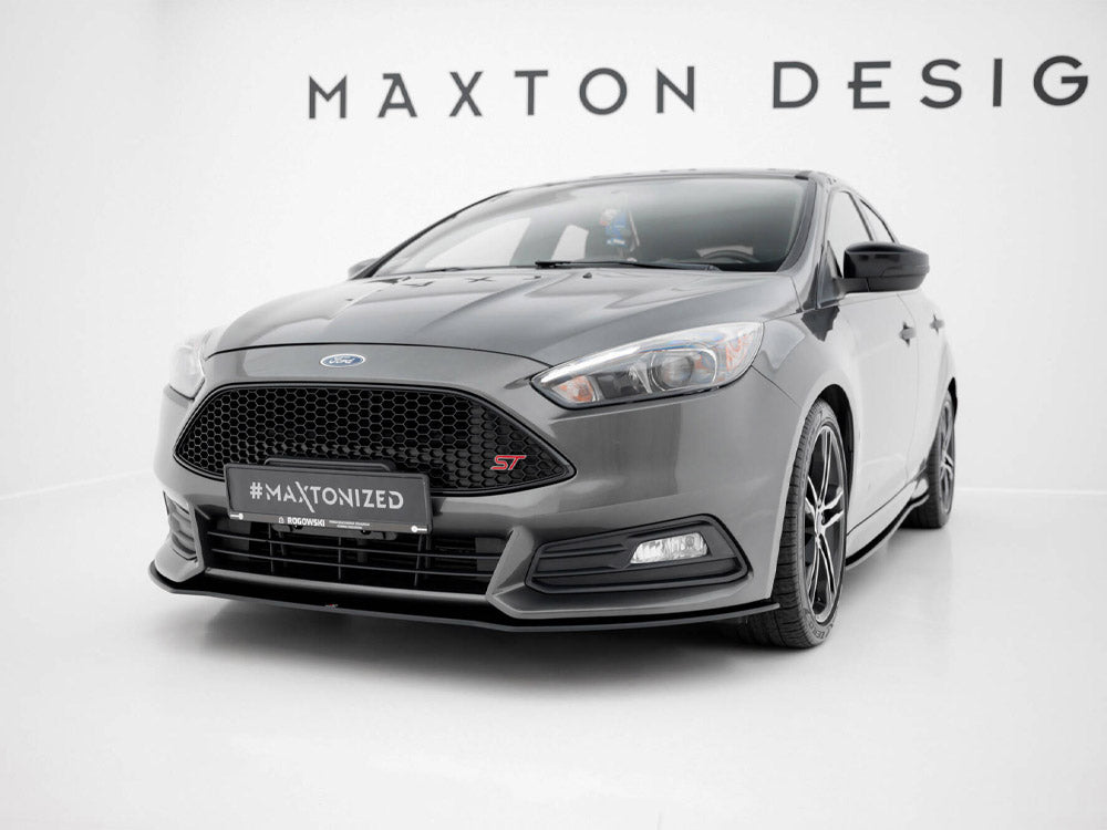 Maxton Design Street Pro Front Splitter - Ford Focus ST Mk3.5 (ST250)