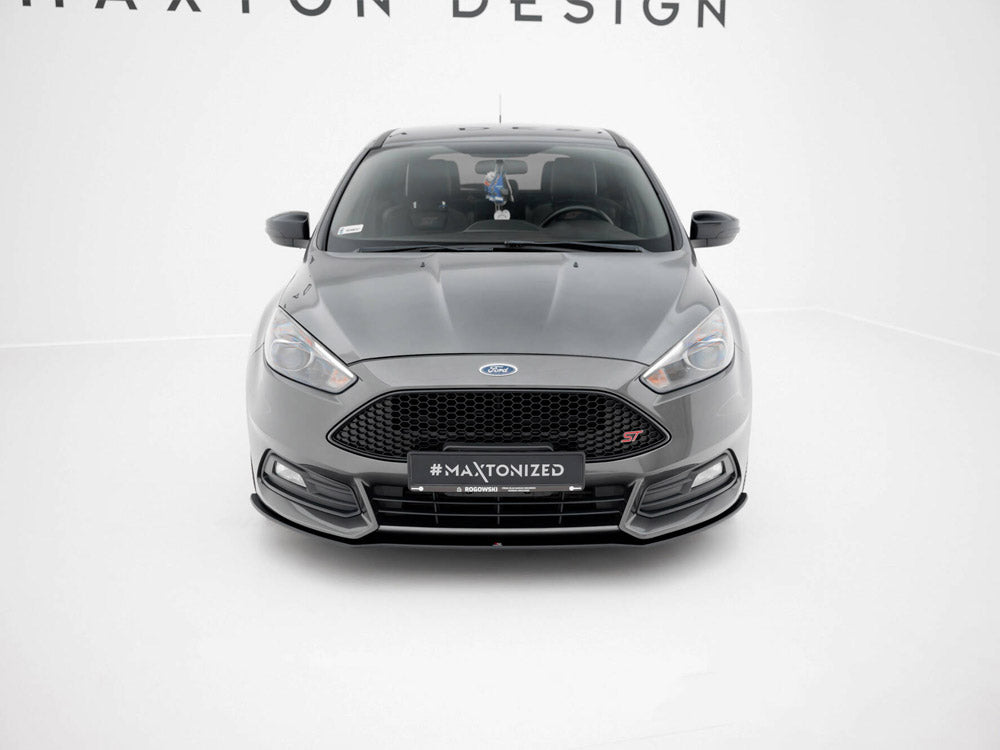 Maxton Design Street Pro Front Splitter - Ford Focus ST Mk3.5 (ST250)