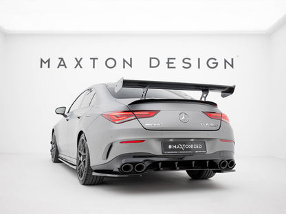 Maxton Design Carbon Fibre Spoiler (Internal Brackets) - Mercedes CLA35 & CLA45 AMG C118