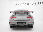 Aileron en fibre de carbone Maxton Design avec LED (supports internes) - Mercedes CLA35 et CLA45 AMG C118