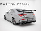 Aileron en fibre de carbone Maxton Design (montage cygne) - Mercedes CLA35 et CLA45 AMG C118