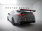 Aileron en fibre de carbone Maxton Design avec LED (montage cygne) - Mercedes CLA35 et CLA45 AMG C118