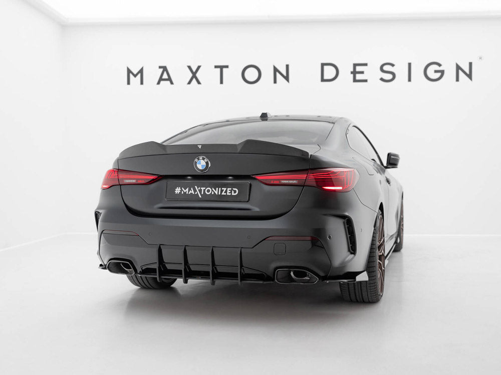 Maxton Design Street Pro Rear Side Splitters + Flaps - BMW M440i G22/G23