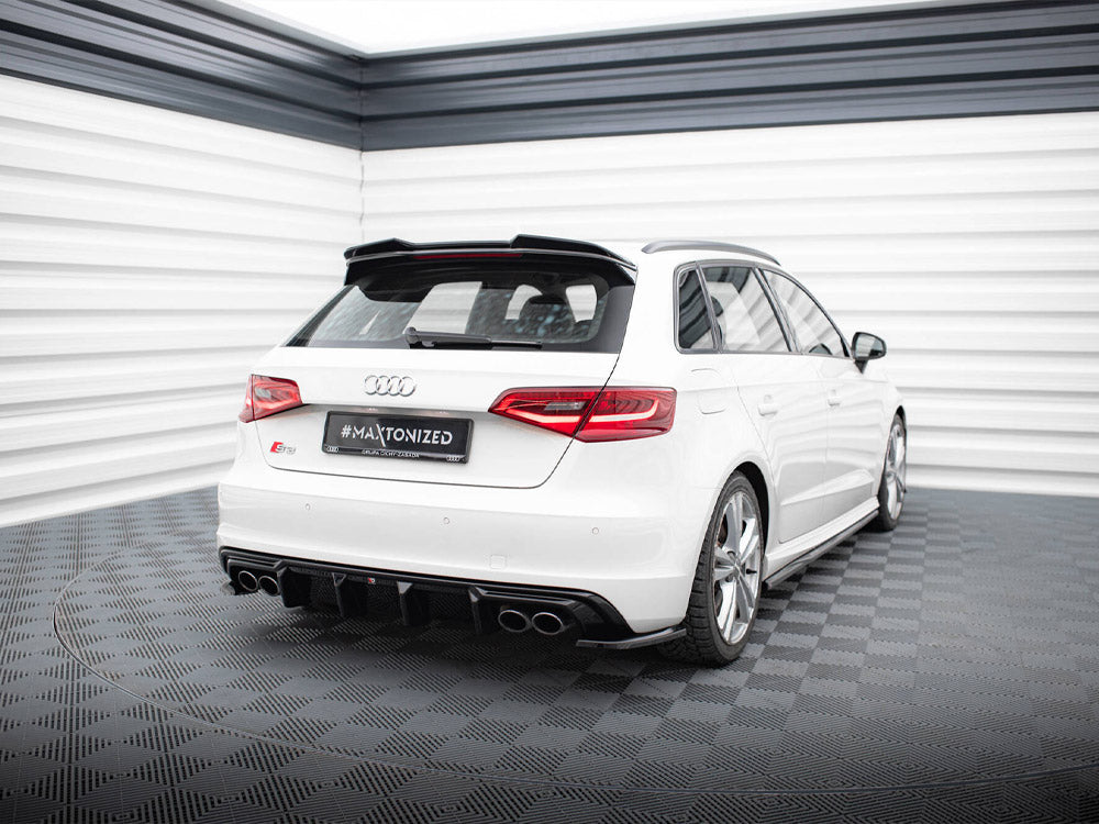 Maxton Design Street Plus Rear Valance - Audi S3 8V Sportback