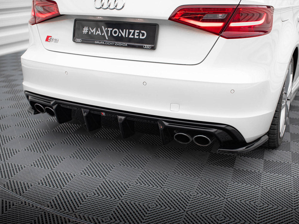 Maxton Design Street Plus Rear Valance - Audi S3 8V Sportback