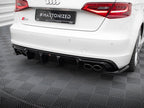 Maxton Design Street Plus Rear Valance - Audi S3 8V Sportback