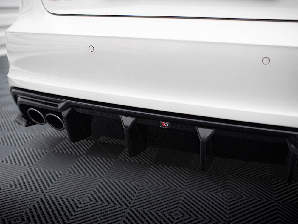 Maxton Design Street Plus Rear Valance - Audi S3 8V Sportback