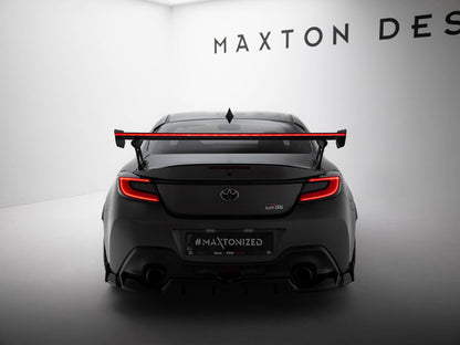 Maxton Design Carbon Fibre Spoiler With LED (External Brackets) - Toyota GR86