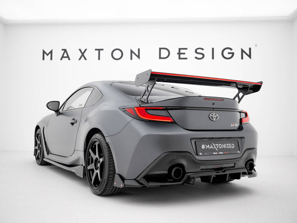 Maxton Design Carbon Fibre Spoiler With LED (External Brackets) - Toyota GR86