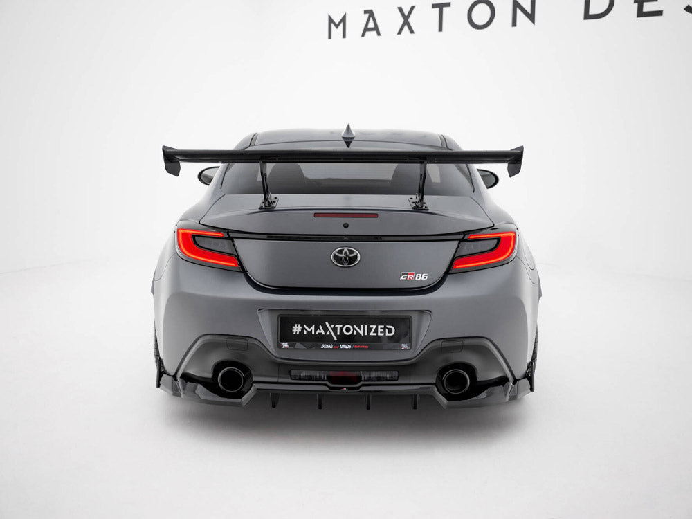 Maxton Design Carbon Fibre Spoiler (Internal Brackets) - Toyota GR86