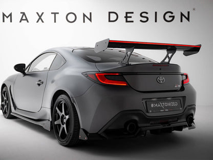 Maxton Design Carbon Fibre Spoiler With LED (Internal Brackets) - Toyota GR86