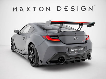 Maxton Design Carbon Fibre Spoiler With LED (Internal Brackets) - Toyota GR86