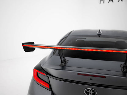 Maxton Design Carbon Fibre Spoiler With LED (Internal Brackets) - Toyota GR86