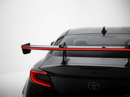 Maxton Design Carbon Fibre Spoiler With LED (Swan Mount) - Toyota GR86