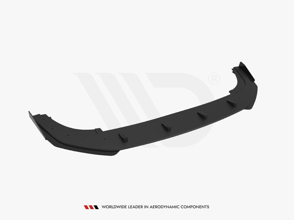 Maxton Design Street Pro Front Splitter + Flaps - VW Golf GTI Mk8.5