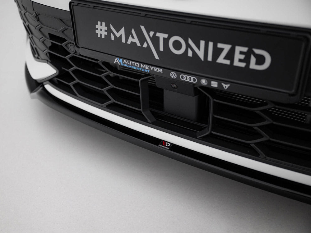 Maxton Design Street Plus Front Splitter V3 - VW Golf GTI Mk8.5