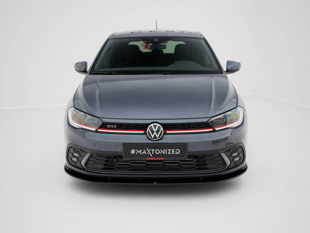 Maxton Design Street Pro Front Splitter - VW Polo GTI Mk6.5 (BZ)