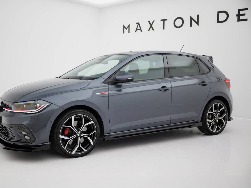 Diffuseurs et volets de jupes latérales Maxton Design Street Pro – VW Polo GTI Mk6.5 (BZ)