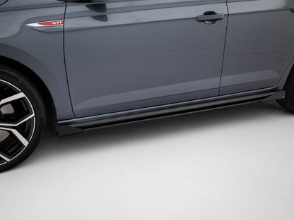 Maxton Design Street Pro Side Skirt Diffusers + Flaps - VW Polo GTI Mk6.5 (BZ)