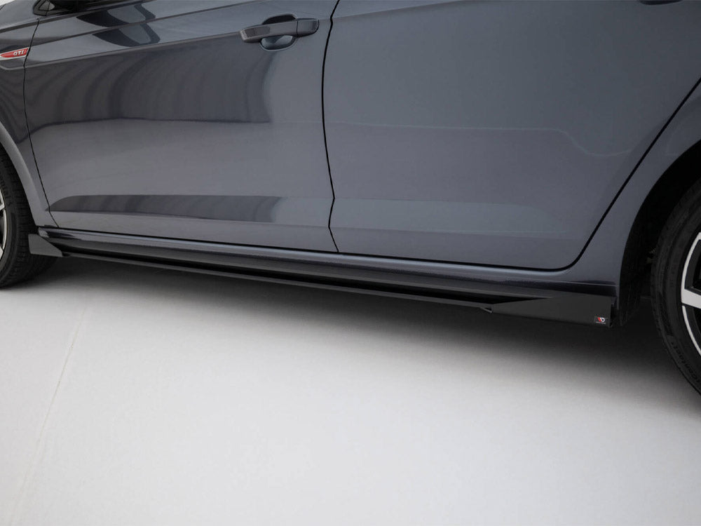Diffuseurs et volets de jupes latérales Maxton Design Street Pro – VW Polo GTI Mk6.5 (BZ)