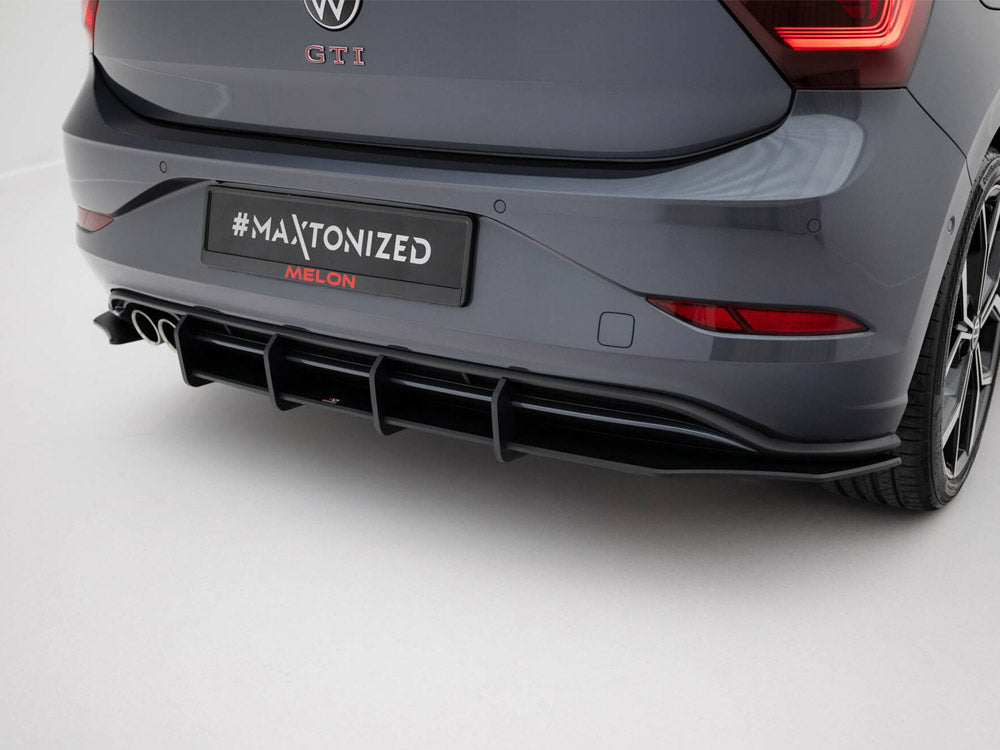 Maxton Design Street Pro Rear Diffuser - VW Polo GTI Mk6.5 (BZ)