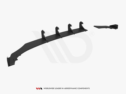 Maxton Design Street Pro Rear Diffuser + Flaps - VW Polo GTI Mk6.5 (BZ)