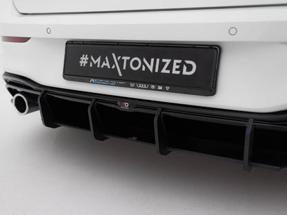 Maxton Design Street Pro Rear Diffuser V4 - VW Golf GTI Mk8