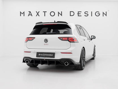 Maxton Design Street Pro Rear Diffuser V5 - VW Golf GTI Mk8