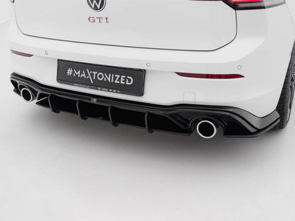 Maxton Design Street Pro Rear Diffuser V5 - VW Golf GTI Mk8