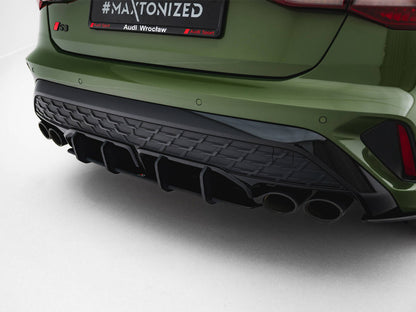 Maxton Design Street Pro Rear Diffuser - Audi S3 8Y.2 Sportback