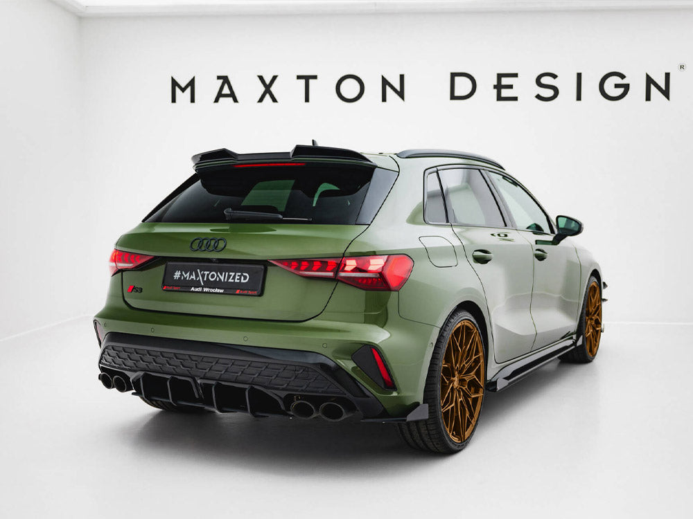 Séparateurs latéraux arrière Maxton Design Street Pro + volets - Audi S3 8Y.2 Sportback