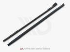Maxton Design Street Plus Side Skirt Diffusers V3 - Audi S3 8Y Facelift