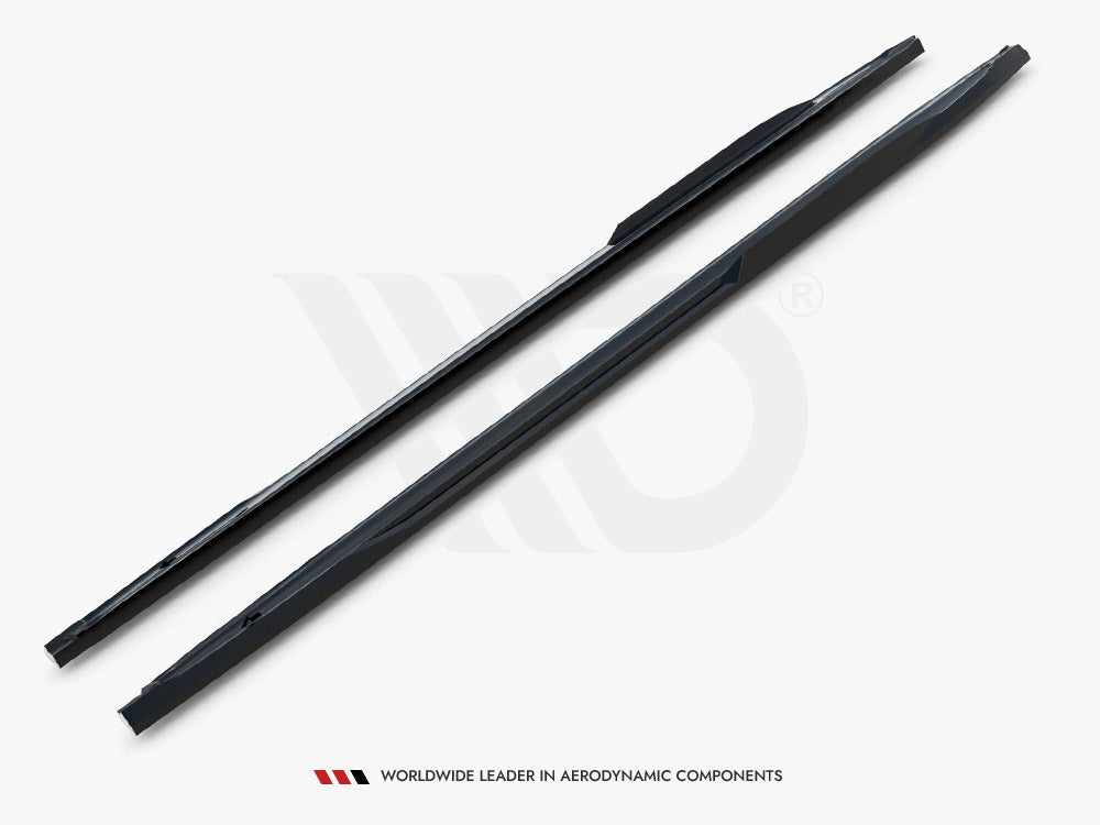 Maxton Design Street Plus Side Skirt Diffusers V2 - Audi S3 8Y Facelift