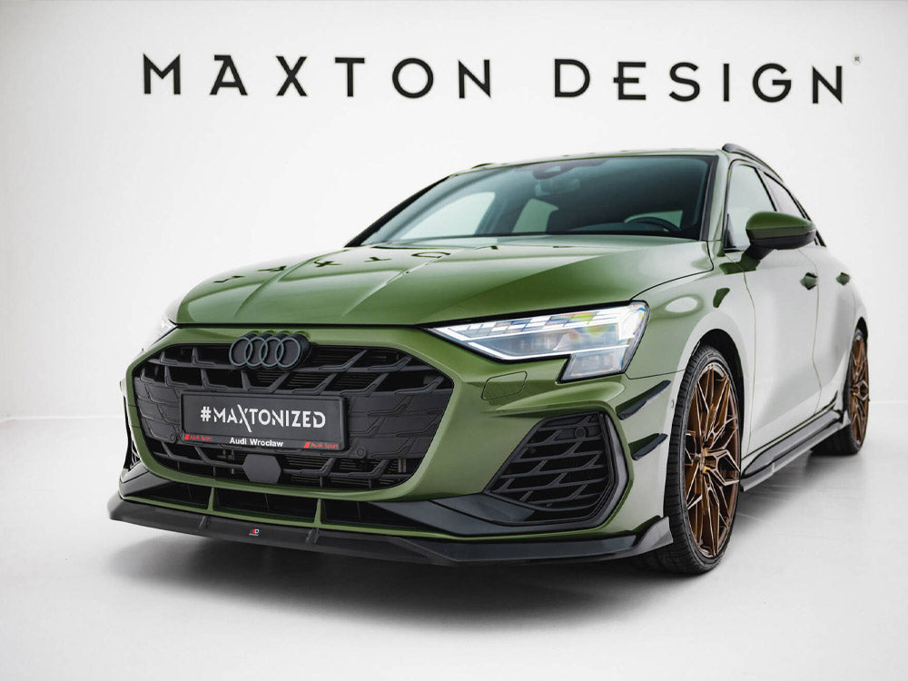 Maxton Design Street Plus Front Splitter V3 - Audi S3 8Y Facelift