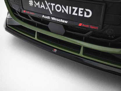 Maxton Design Street Plus Front Splitter V2 - Audi S3 8Y Facelift